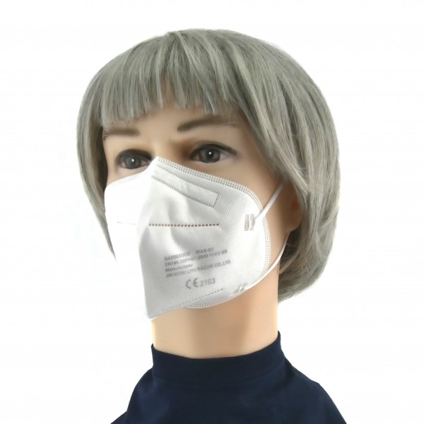FFP2 - medisch mondmasker (doos met 20 stuks) - kleur: mix (3x van elke kleur; 2x wit)